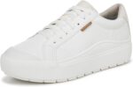 Platform Slip On Fashion Sneaker,White Smooth,8