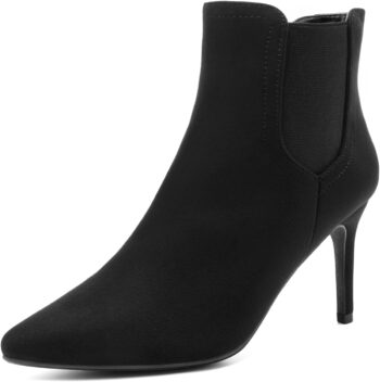 Women's Pointed Toe Stiletto High Heel Ankle Booties
