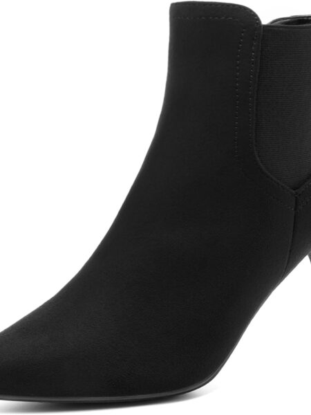 Women's Pointed Toe Stiletto High Heel Ankle Booties