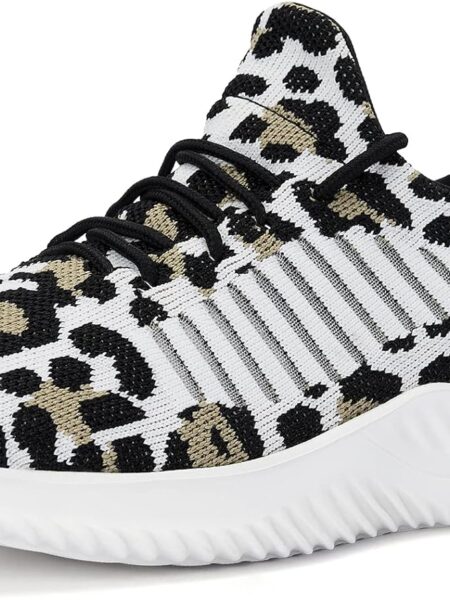 Walking Shoes - Slip On Tennis Running Shoes Memory Foam Lightweight Work Sneakers for Indoor Outdoor Gym