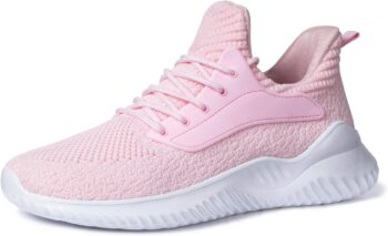 Slip On Tennis Running Shoes Memory Foam Lightweight Work Sneakers for Indoor Outdoor Gym