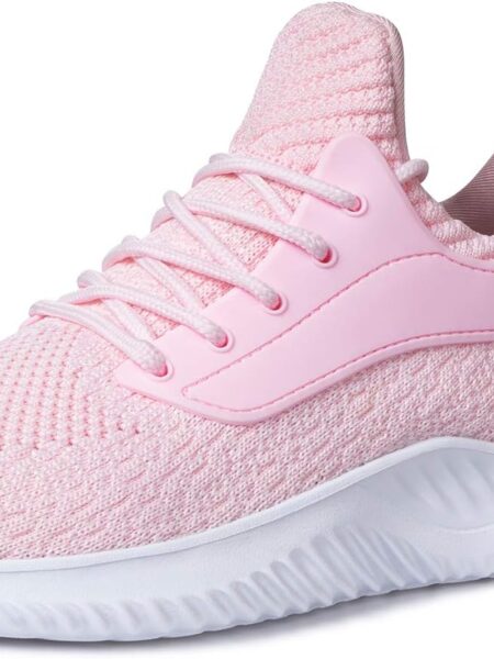 Slip On Tennis Running Shoes Memory Foam Lightweight Work Sneakers for Indoor Outdoor Gym