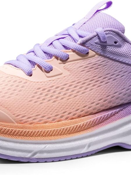 Running Walking Tennis Shoes fe Comfortable Cushioning Non-Slip Breathable Athletic Gym Workout Cross Trainer Jogging Sneakers