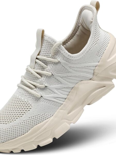 Running Shoes Slip-on Walking Tennis Sneakers Lightweight Breathable Casual Soft Sole Mesh Workout Sports Shoes