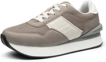 Sneakers g Platform Chunky Comfortable Lightweight Lace Up Casual Fashion Sneaker