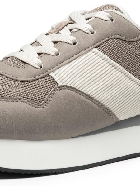 Sneakers g Platform Chunky Comfortable Lightweight Lace Up Casual Fashion Sneaker